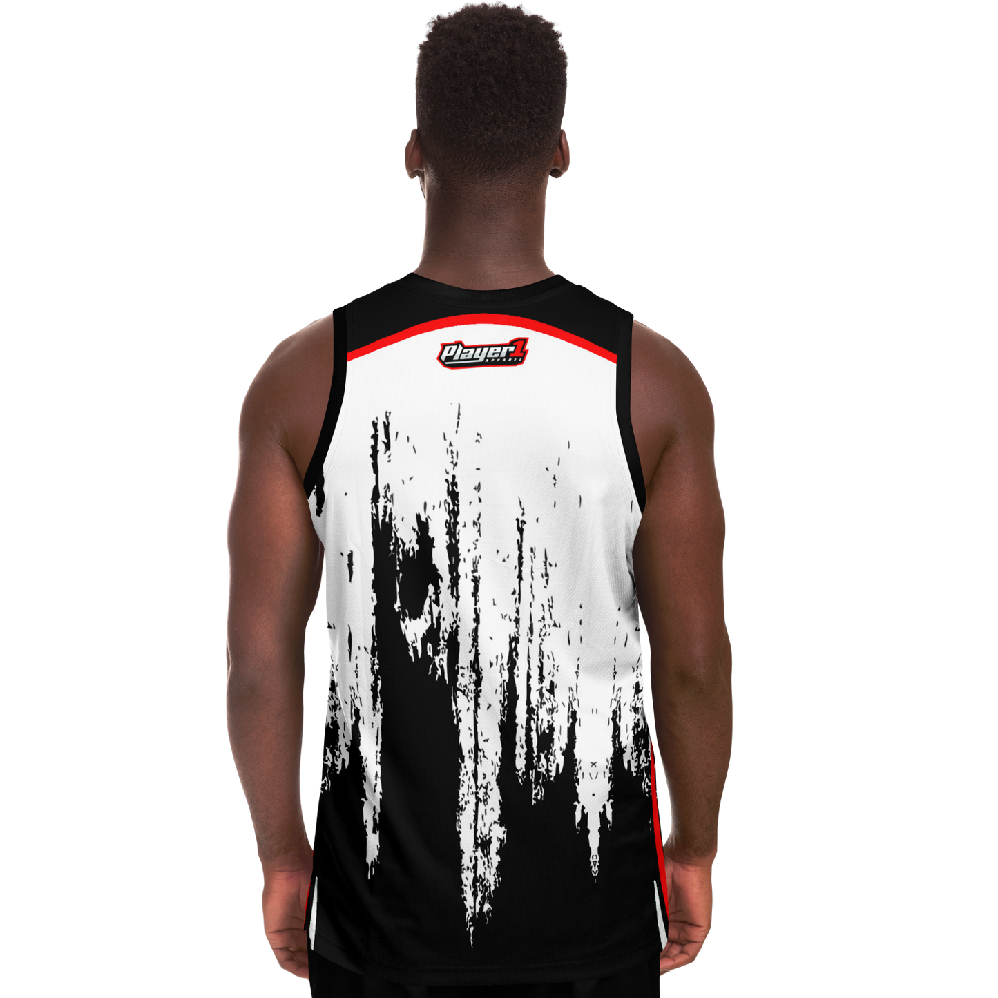 Kontroller Labs White Basketball Jersey