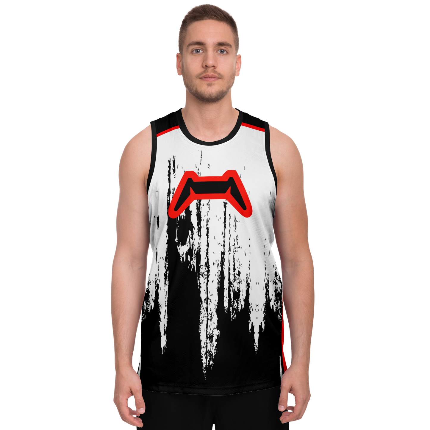 Kontroller Labs White Basketball Jersey