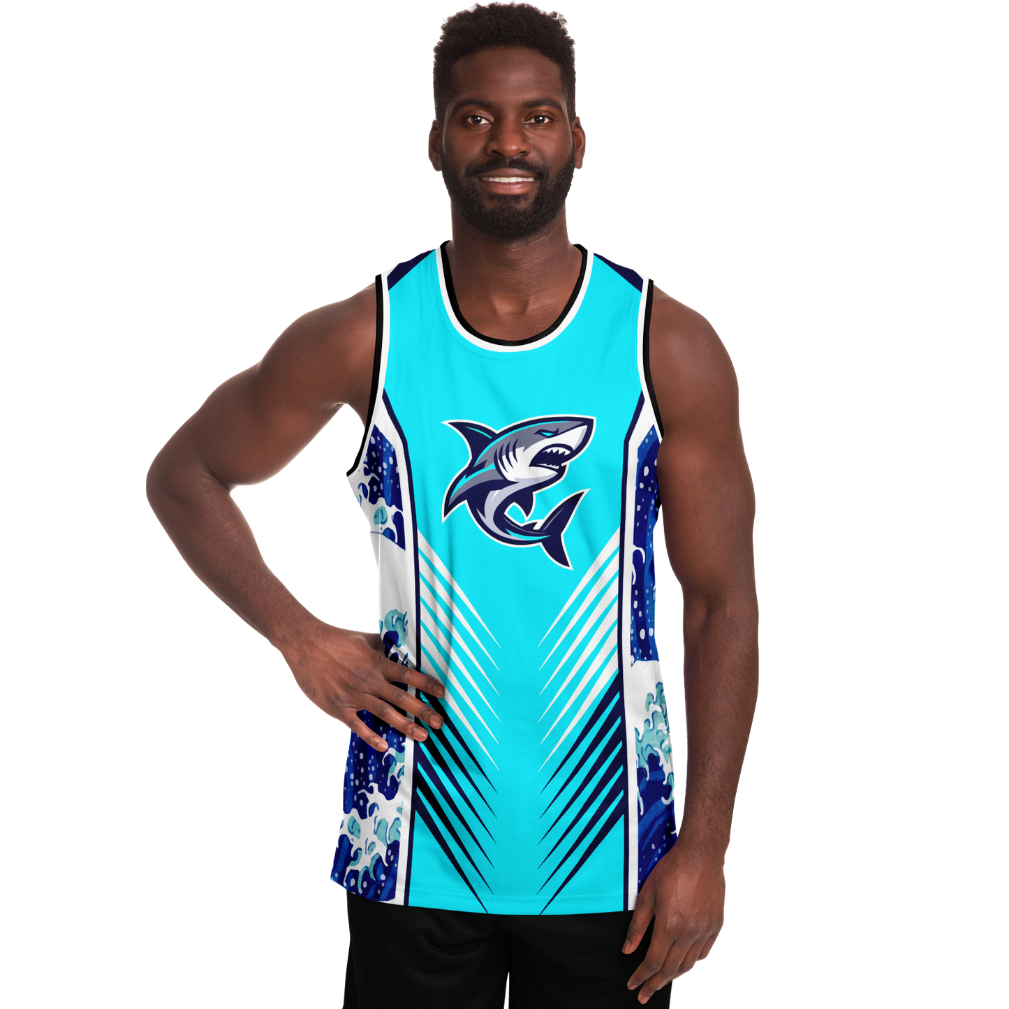 Casual Shark Basketball Jersey