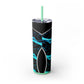 KillerStatic Skinny Tumbler with Straw, 20oz