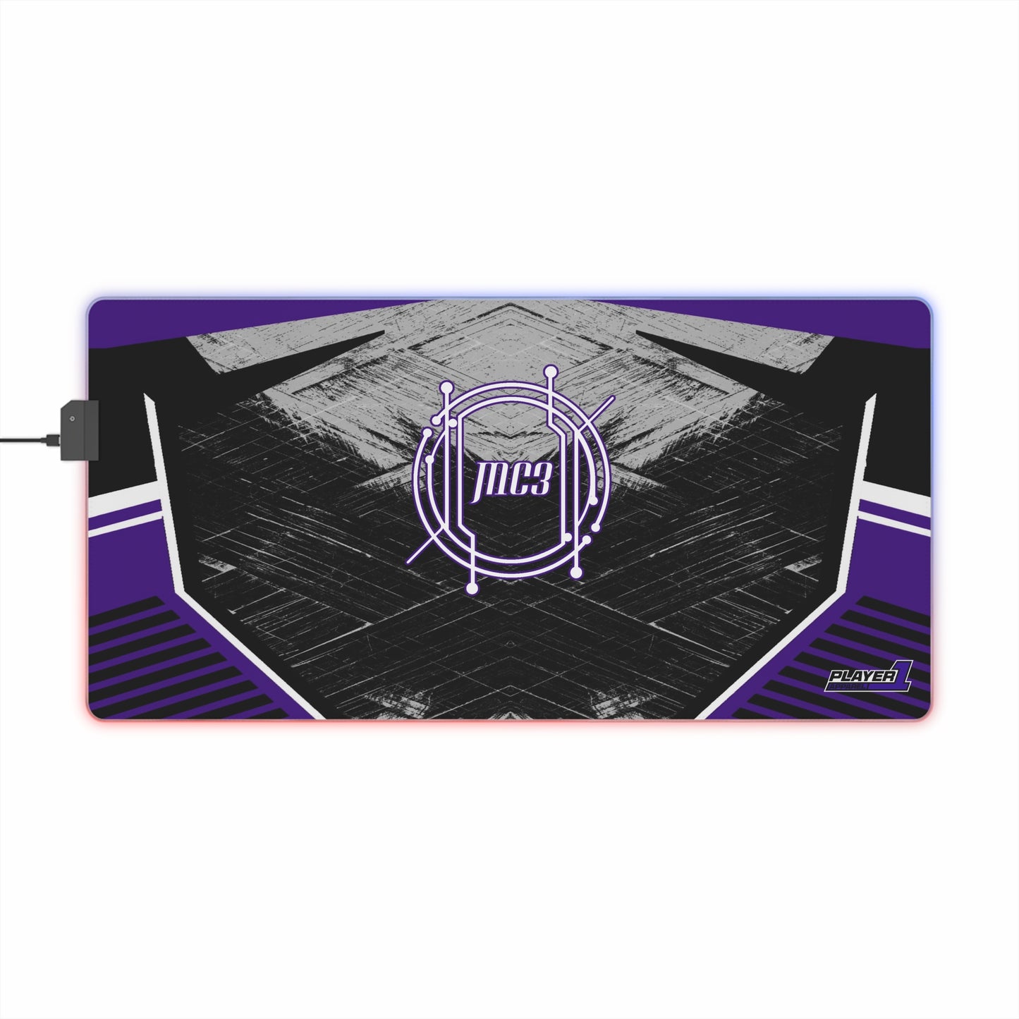 MC3Global 2024 LED Gaming Mouse Pad