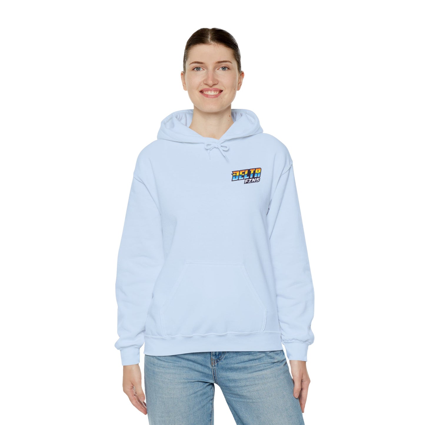 Delta FZNS Front & Back Unisex Hoodie