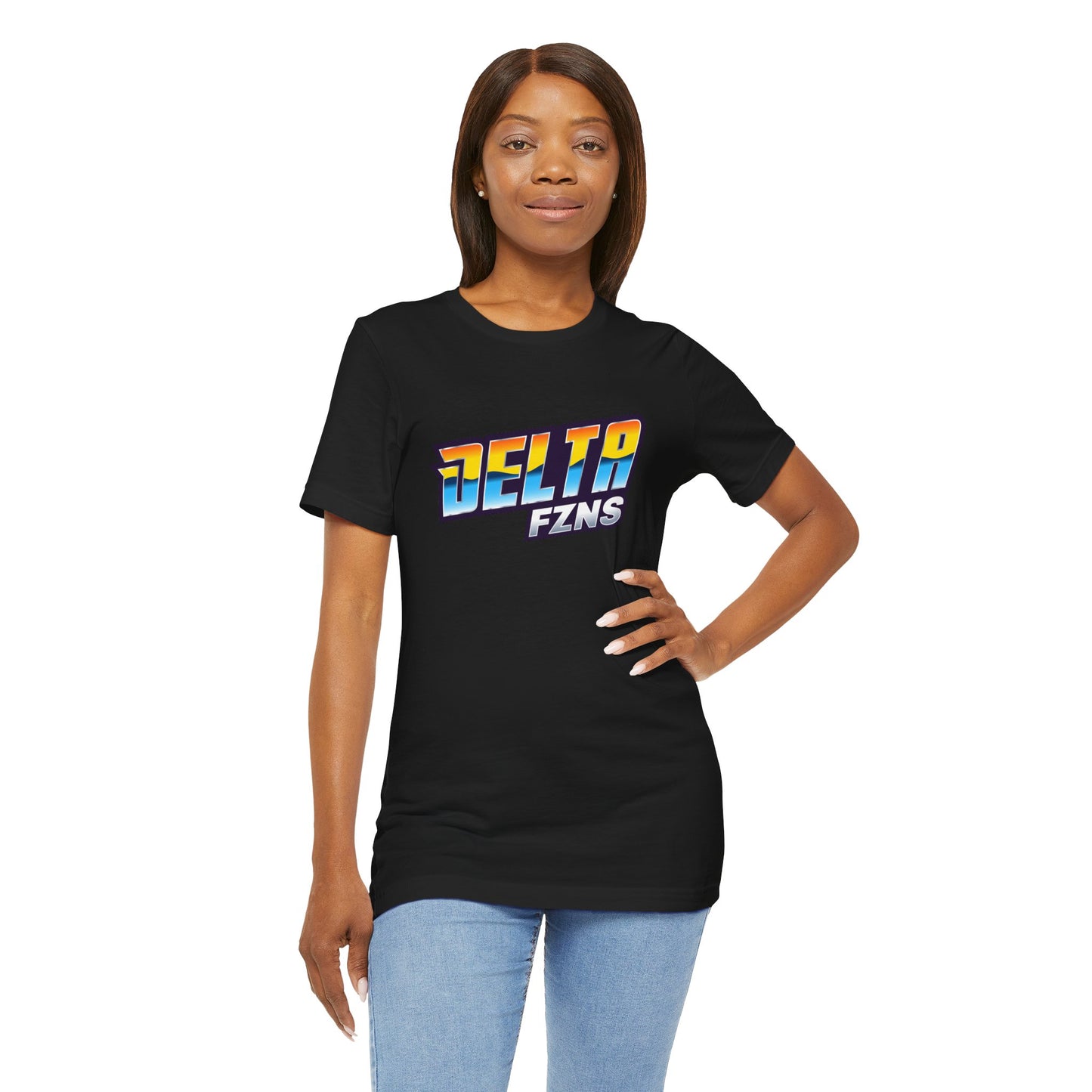 Delta FZNS Text Unisex T-shirt