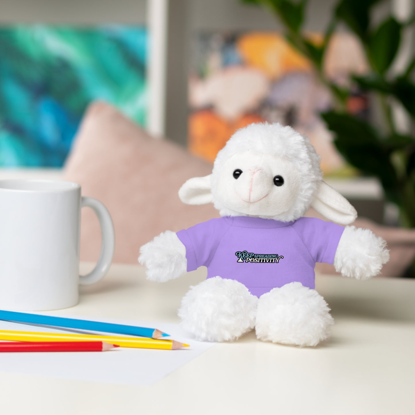 IceMan Keep Spreading Positivity Stuffed Animals with Tee