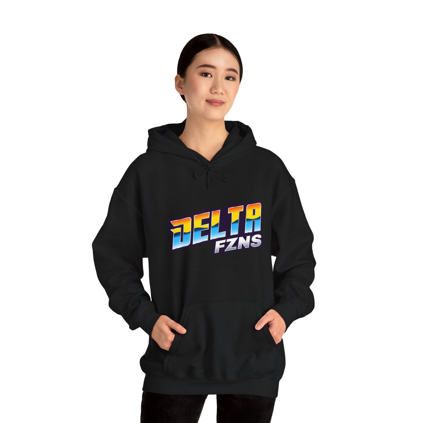 Delta FZNS Text Unisex Hoodie