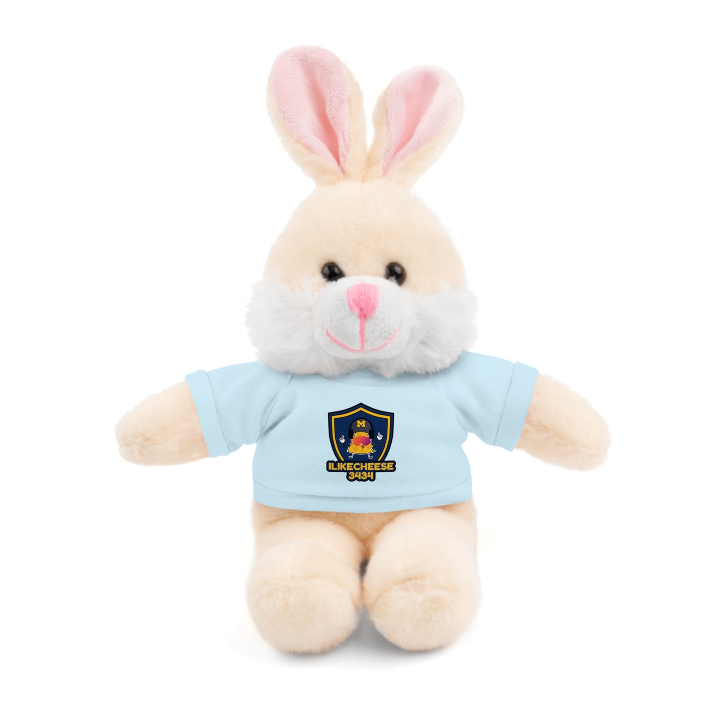 ILikeCheese3434 Stuffed Animals with Tee