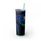 Ramrod Jenkins Skinny Tumbler with Straw, 20oz