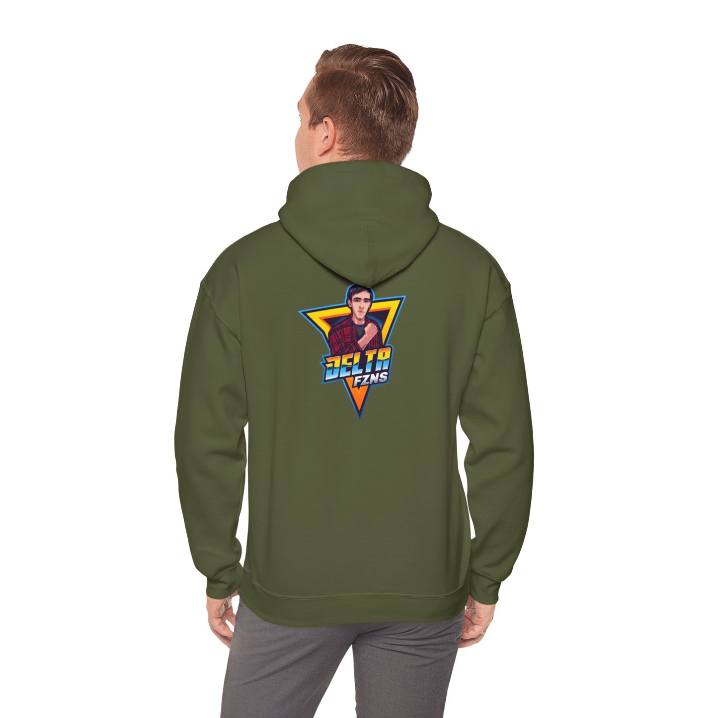 Delta FZNS Front & Back Unisex Hoodie