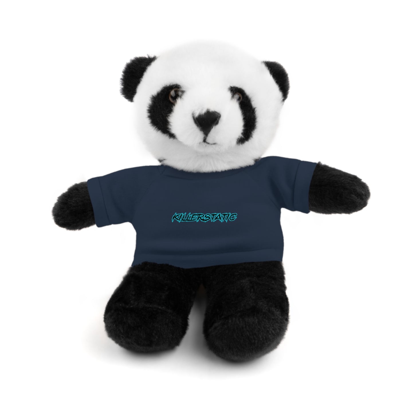 KillerStatic Text Logo Stuffed Animals with Tee