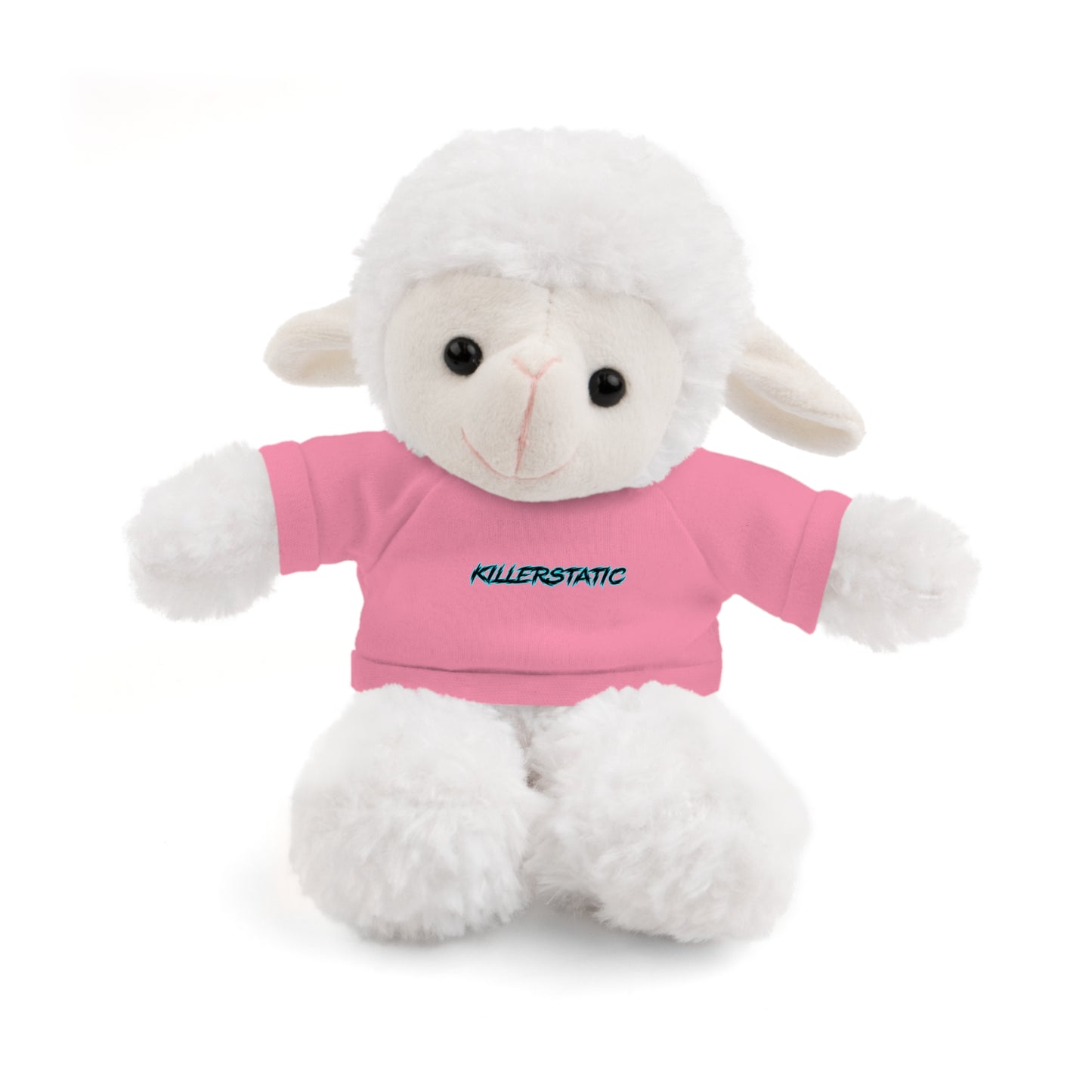 KillerStatic Text Logo Stuffed Animals with Tee