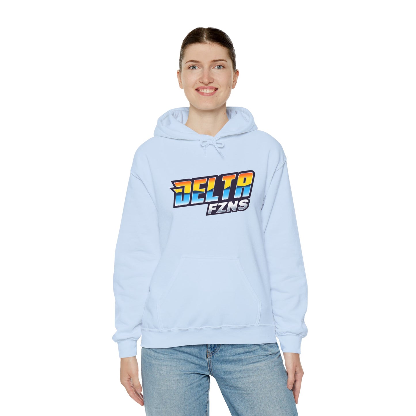 Delta FZNS Text Unisex Hoodie