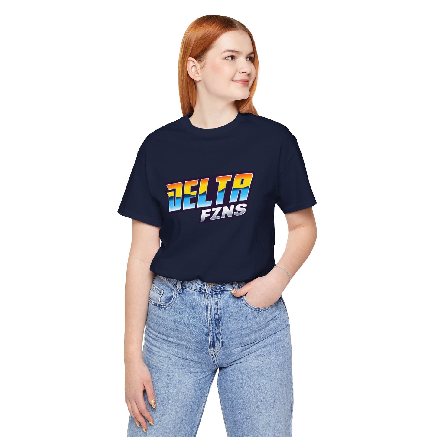 Delta FZNS Text Unisex T-shirt