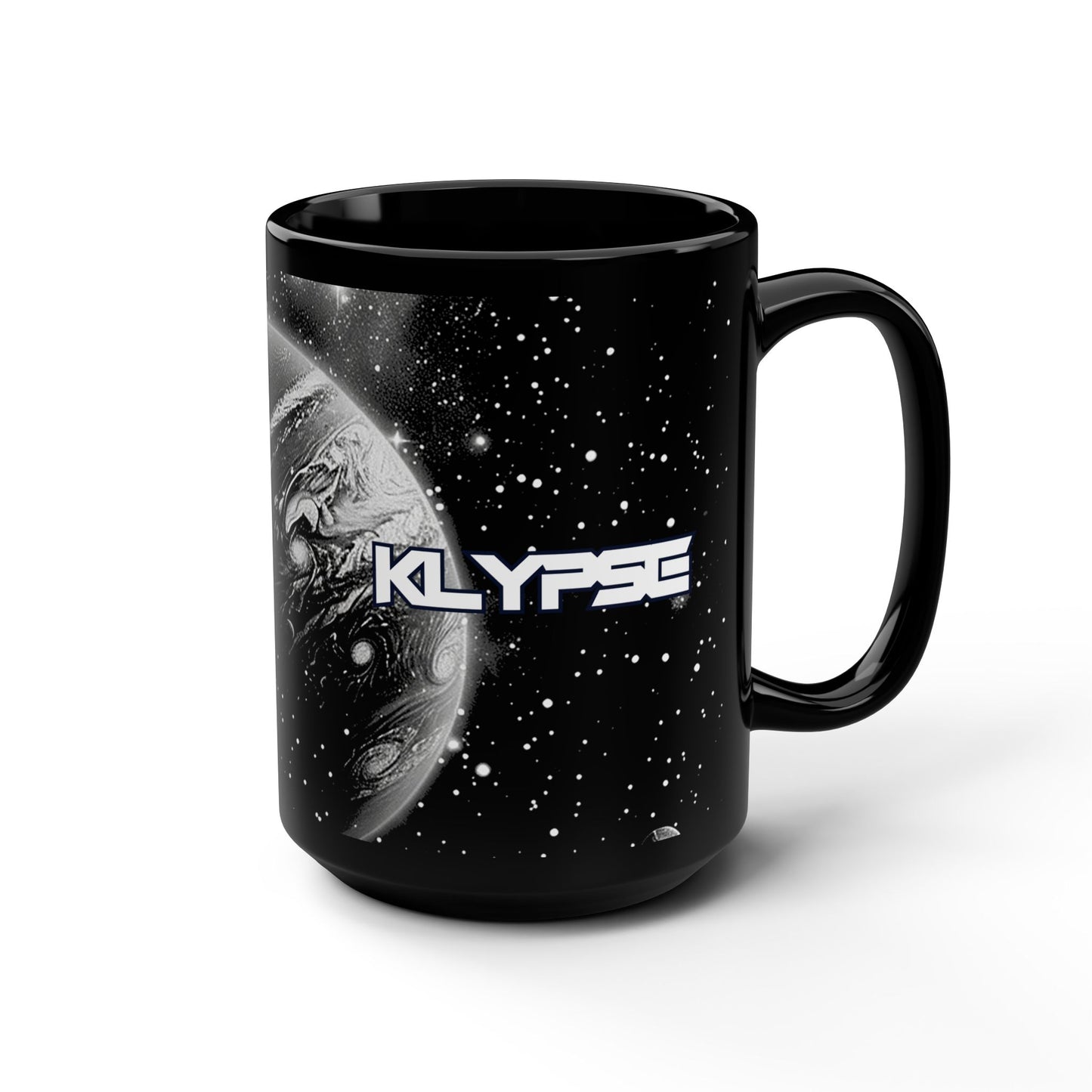 Klypse Black Mug, 15oz