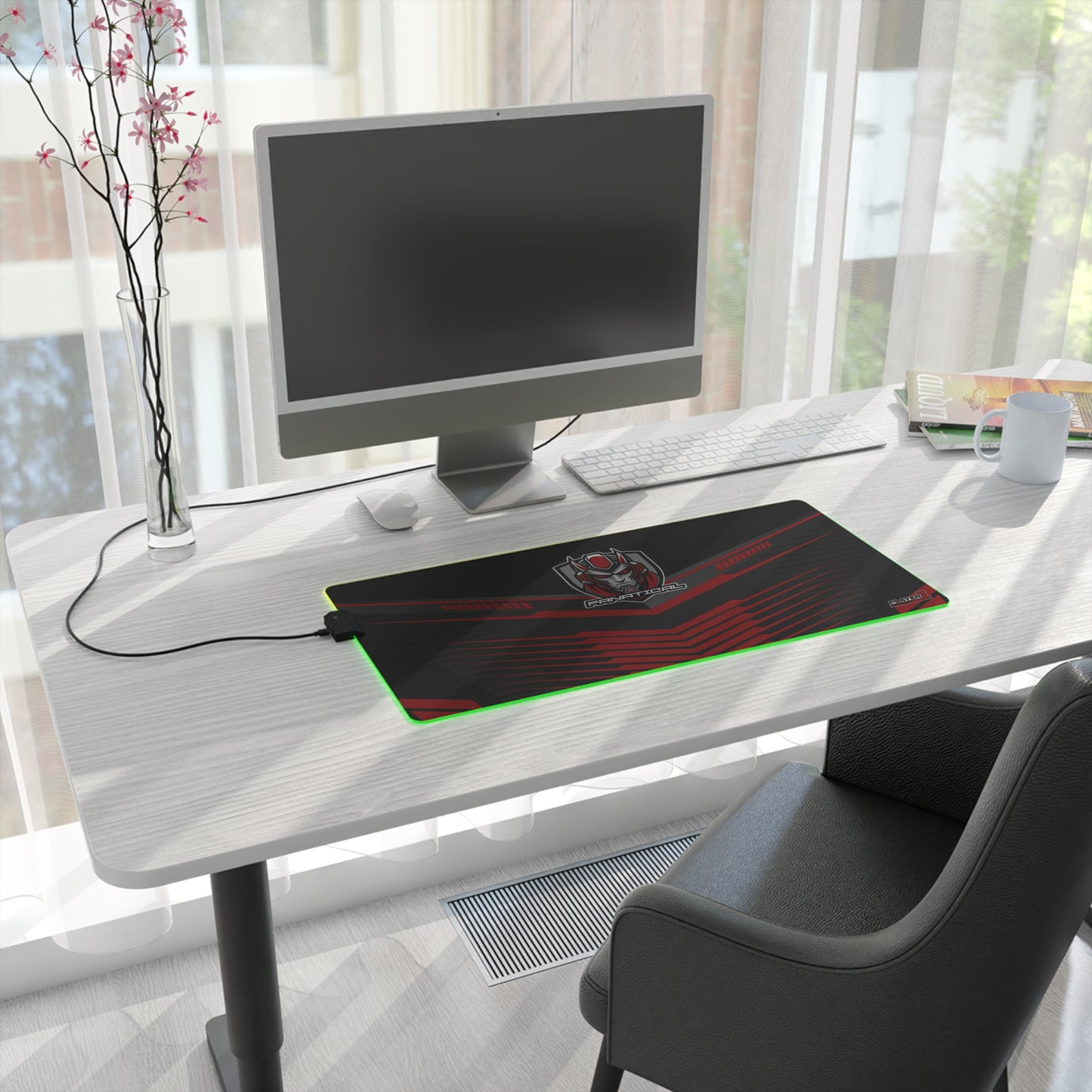 Fanatical Esports LED Gaming Mouse Pad