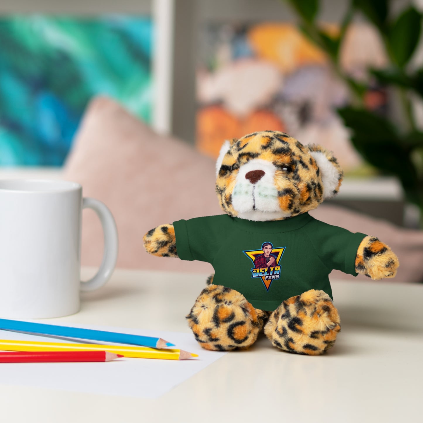 Delta FZNS Stuffed Animals with Tee