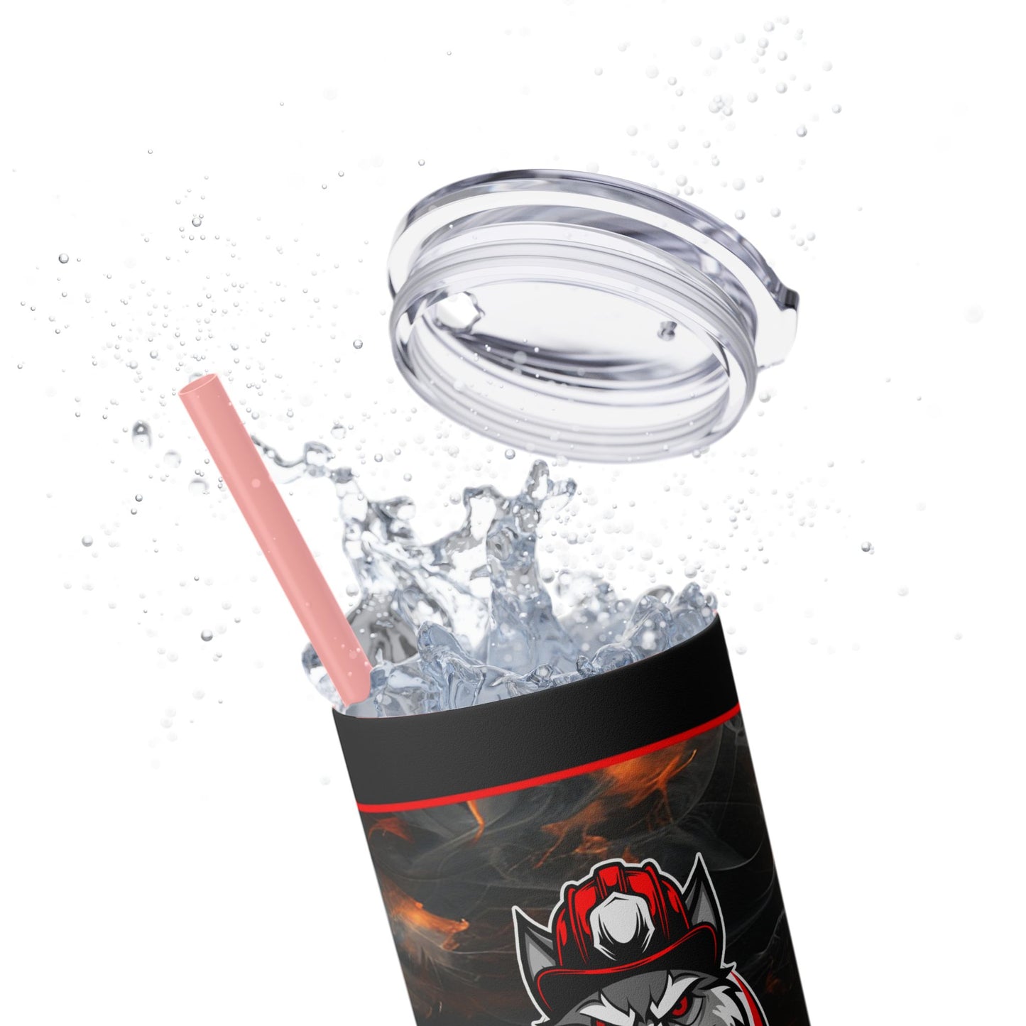 Paradox Skinny Tumbler with Straw, 20oz