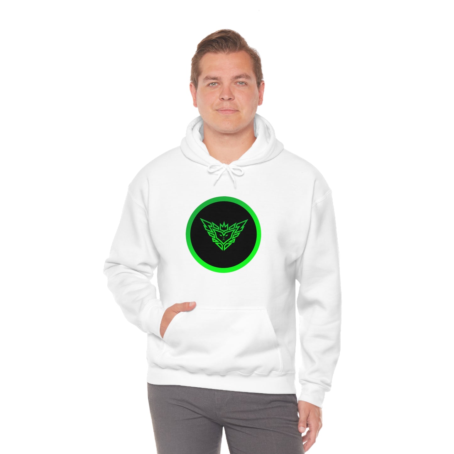 Hezekiah Circle Logo Unisex Hoodie