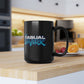 Casual Shark Black Mug, 15oz