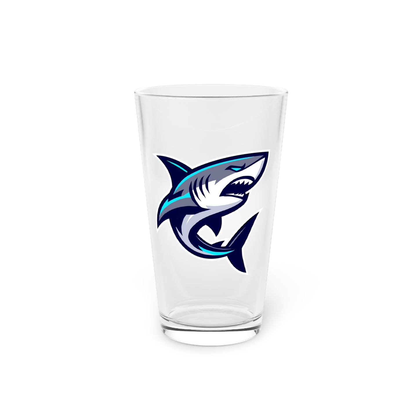 Casual Shark Classic Pint Glass, 16oz