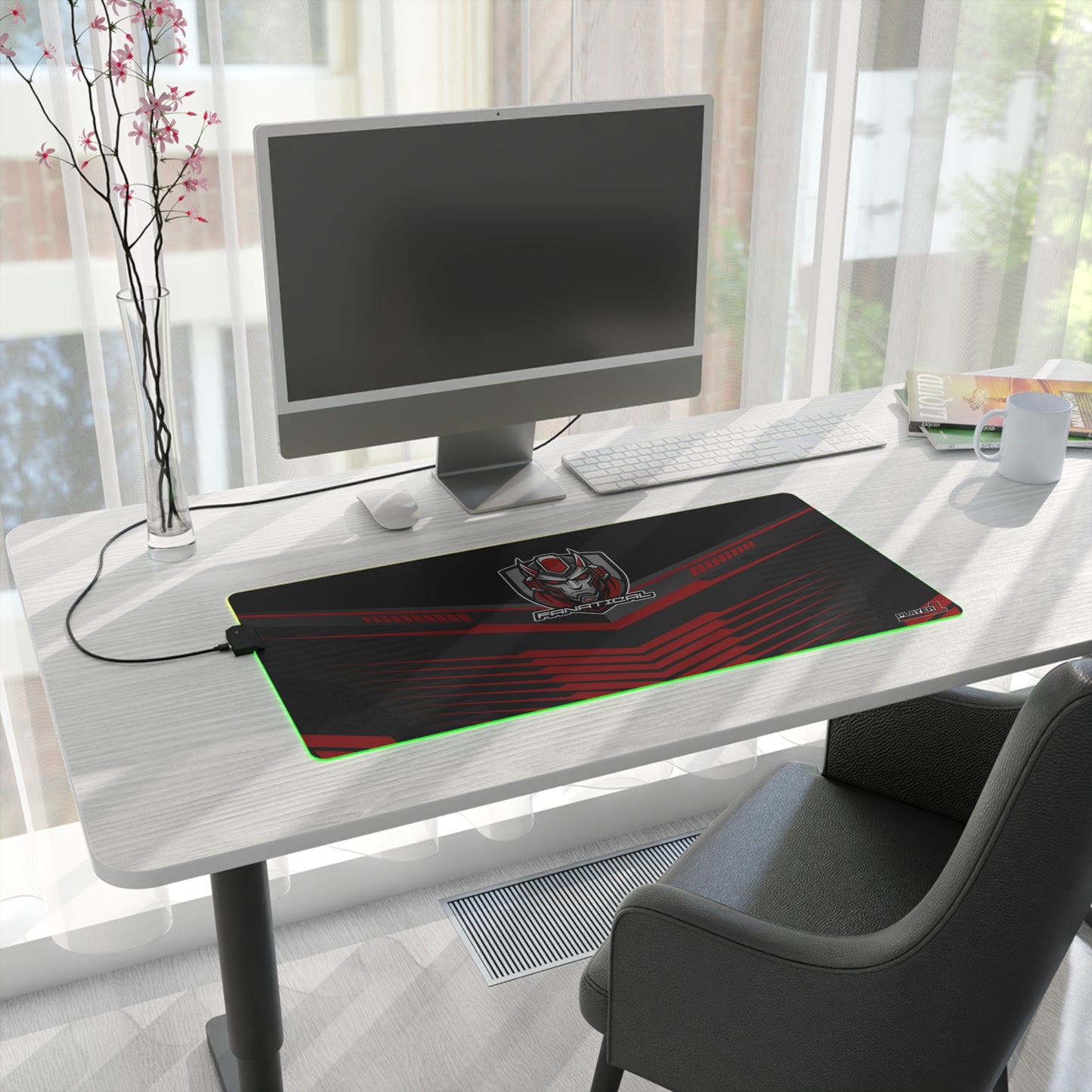 Fanatical Esports LED Gaming Mouse Pad