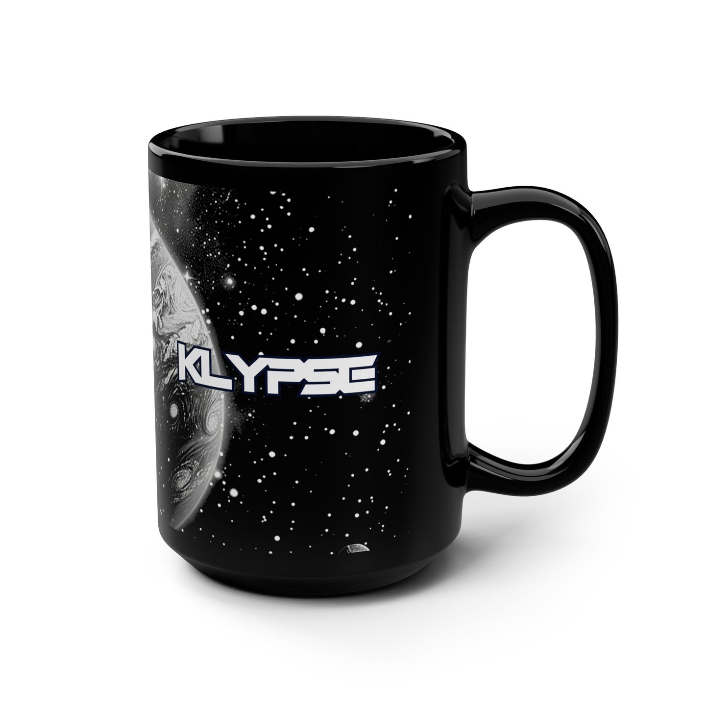 Klypse Black Mug, 15oz