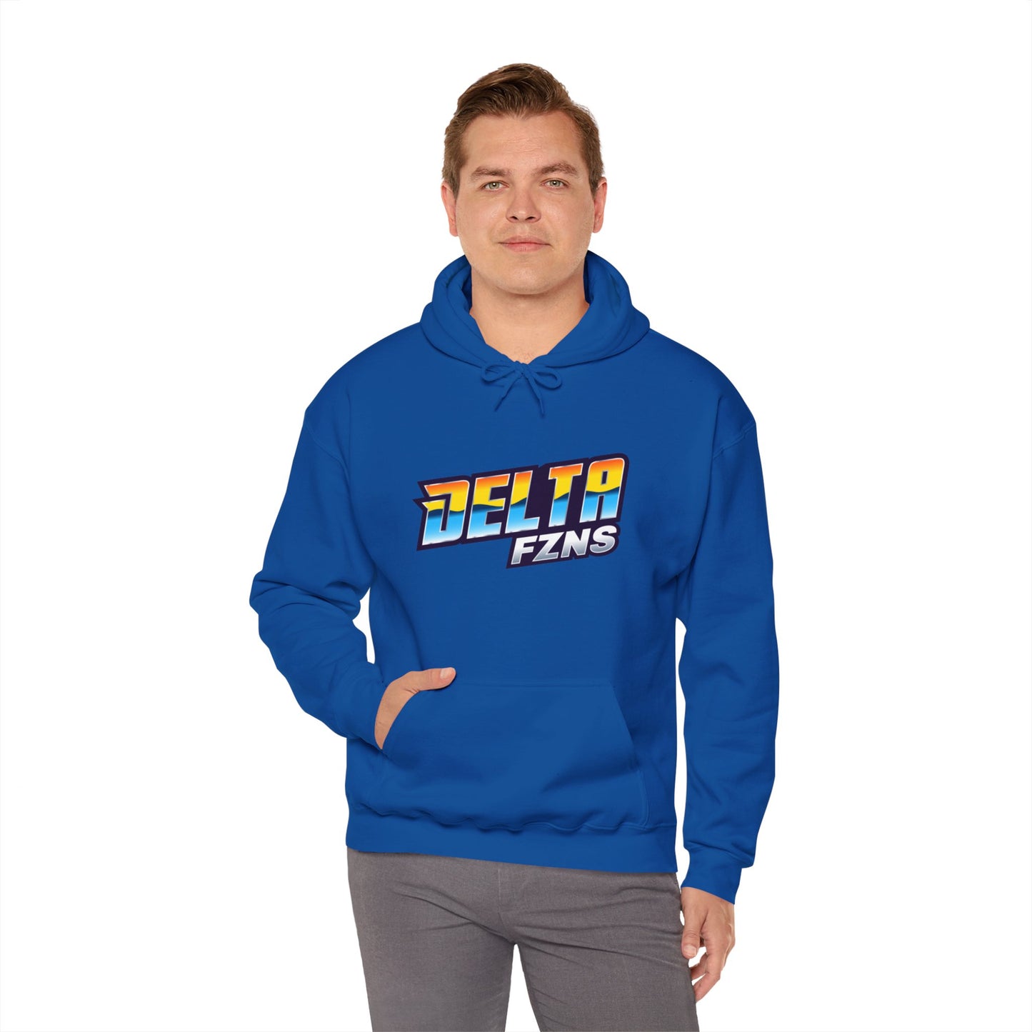 Delta FZNS Text Unisex Hoodie