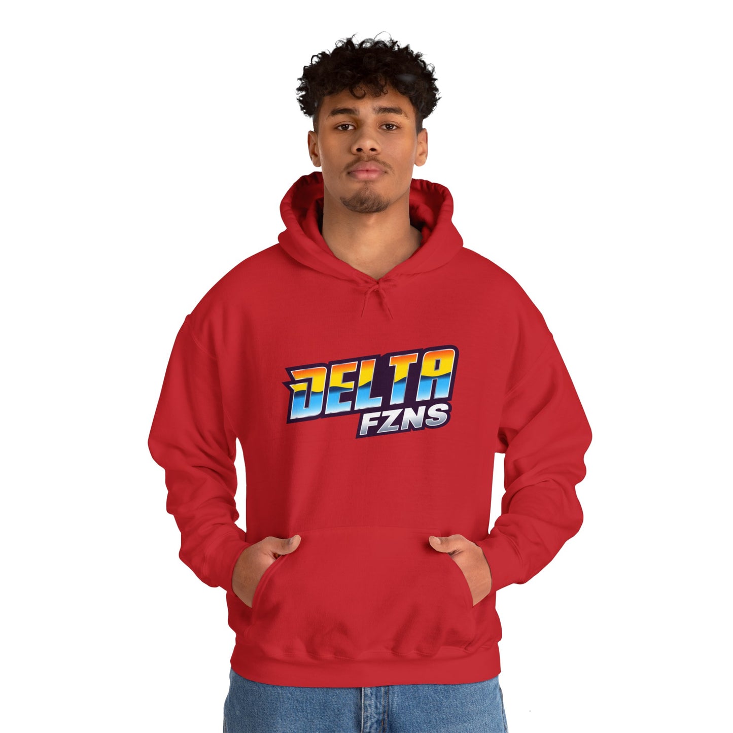 Delta FZNS Text Unisex Hoodie