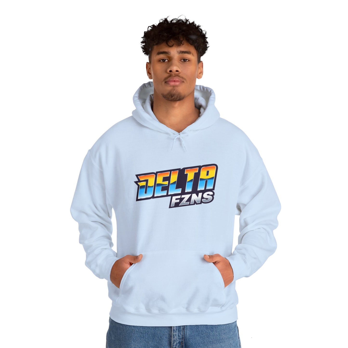 Delta FZNS Text Unisex Hoodie