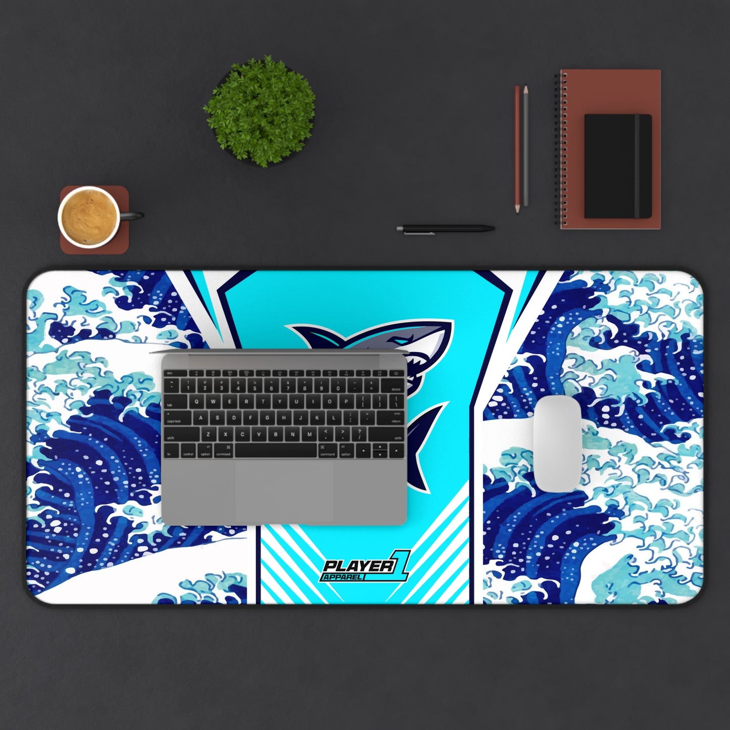 Casual Shark Mouse Pad