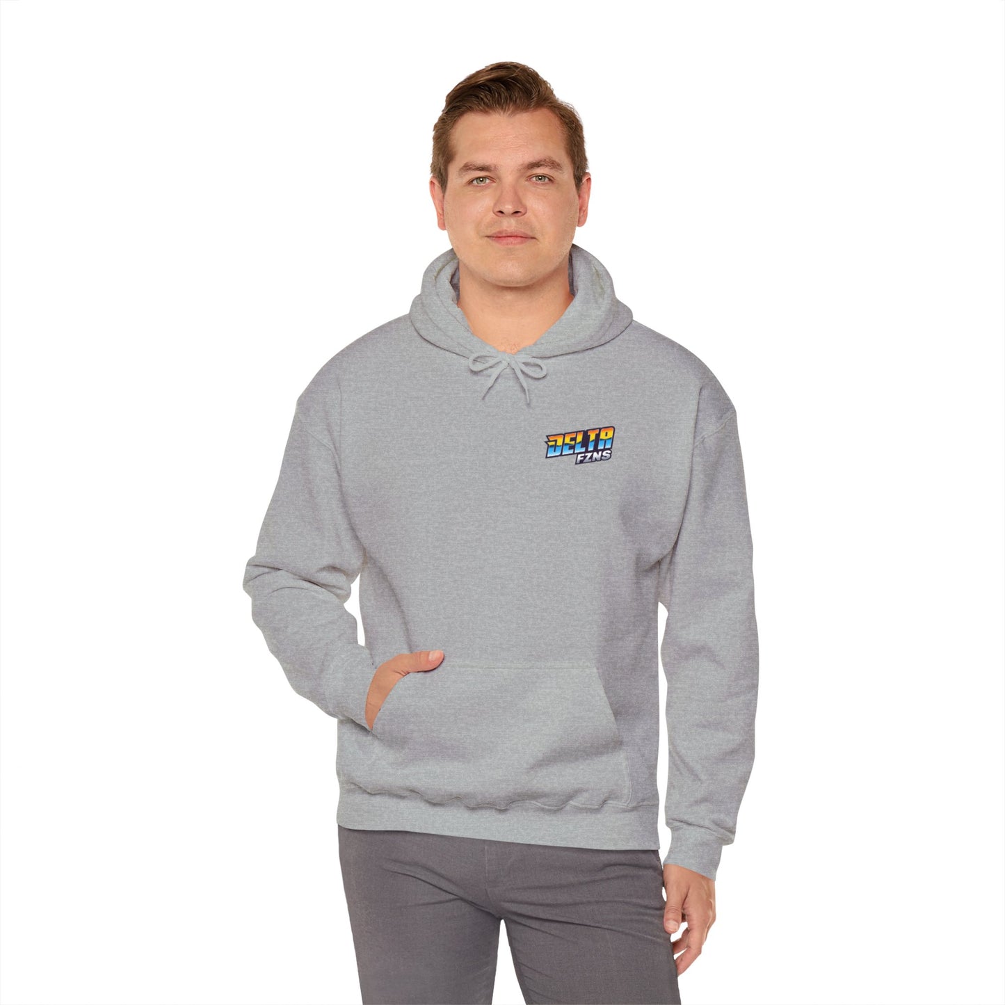 Delta FZNS Front & Back Unisex Hoodie