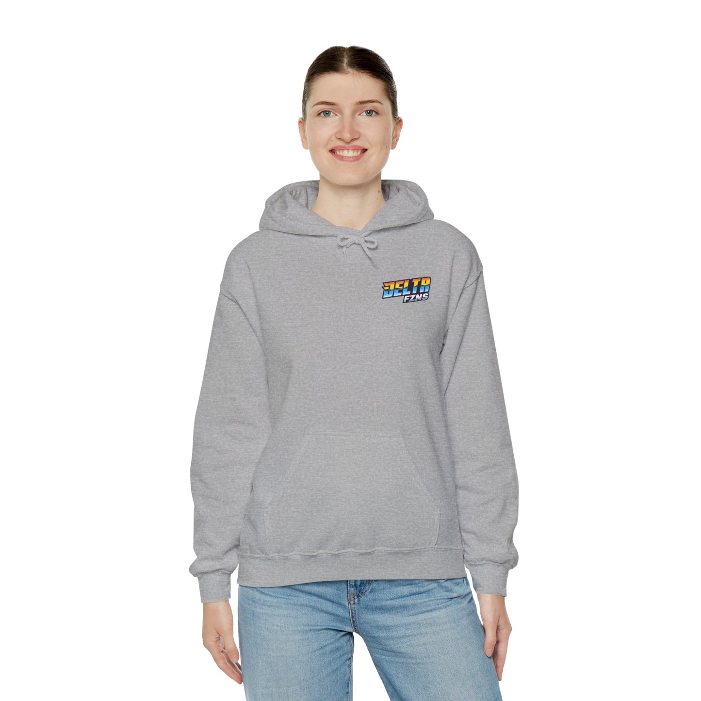 Delta FZNS Front & Back Unisex Hoodie