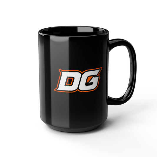 Defy Gravity Black Mug, 15oz