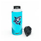 Casual Shark Stainless Steel Water Bottle, Standard Lid