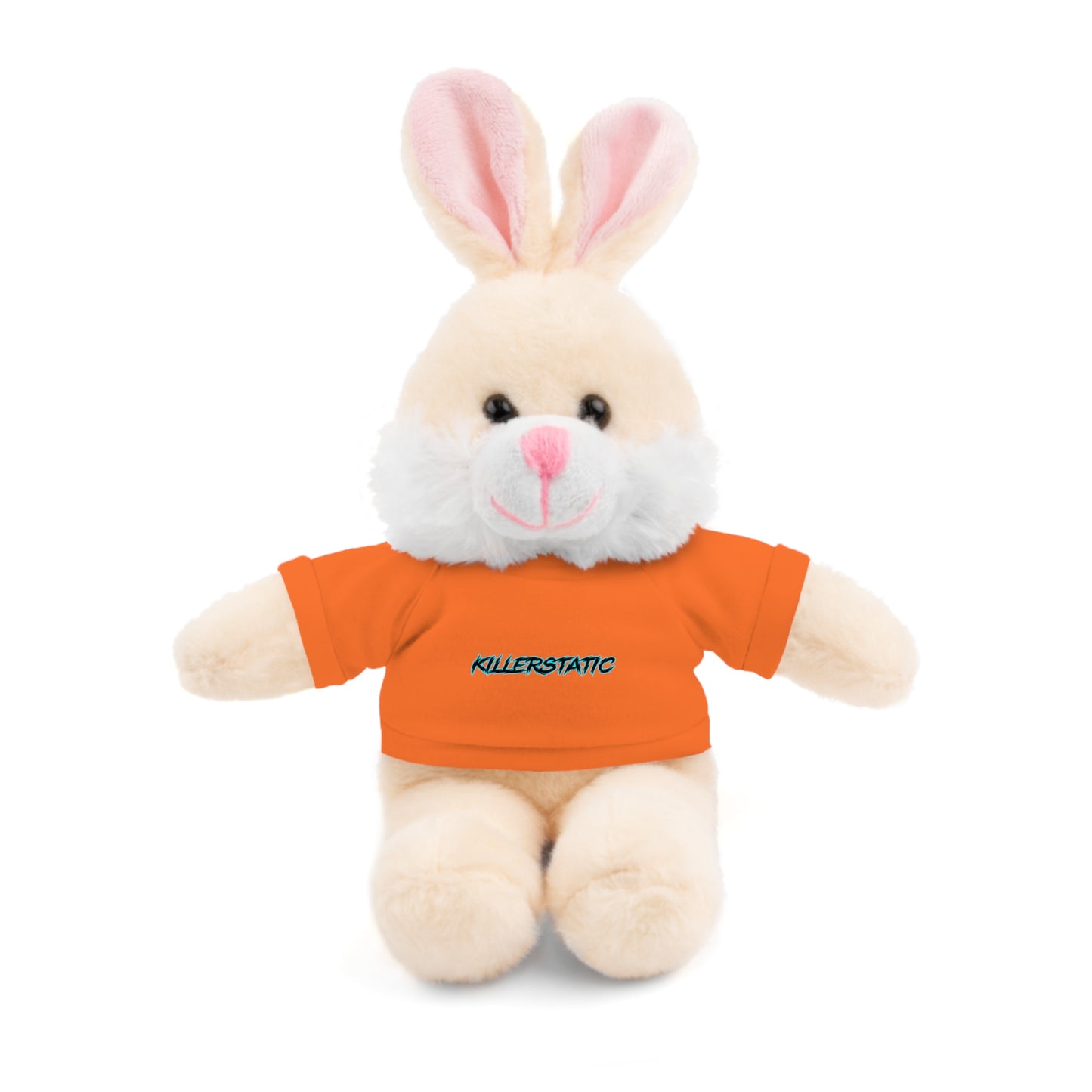 KillerStatic Text Logo Stuffed Animals with Tee