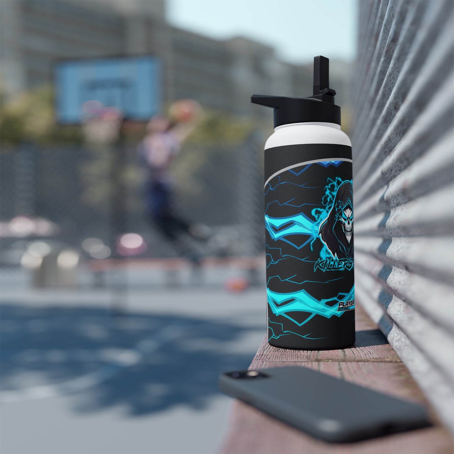 KillerStatic Water Bottle, Standard Lid