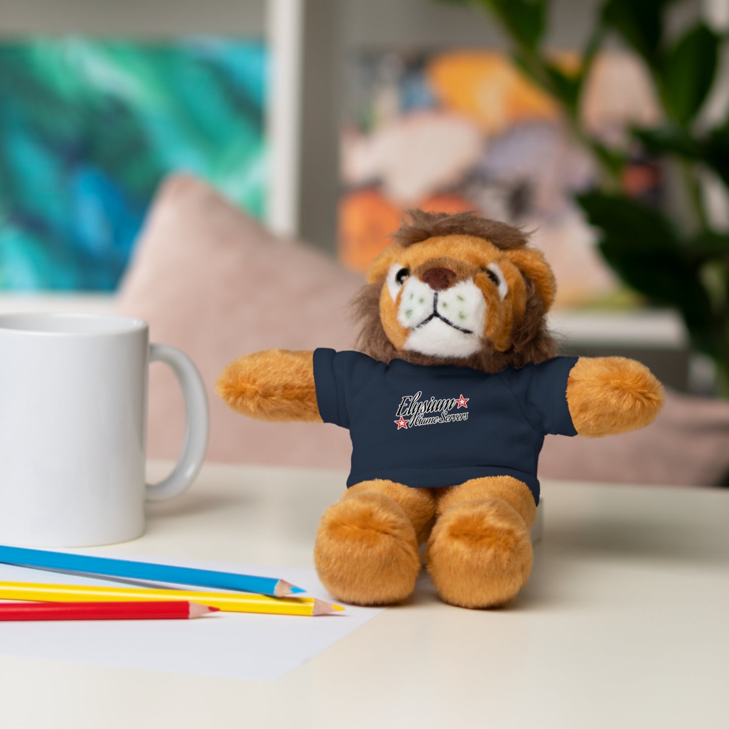 Elysium Game Servers Stuffed Animals with Tee