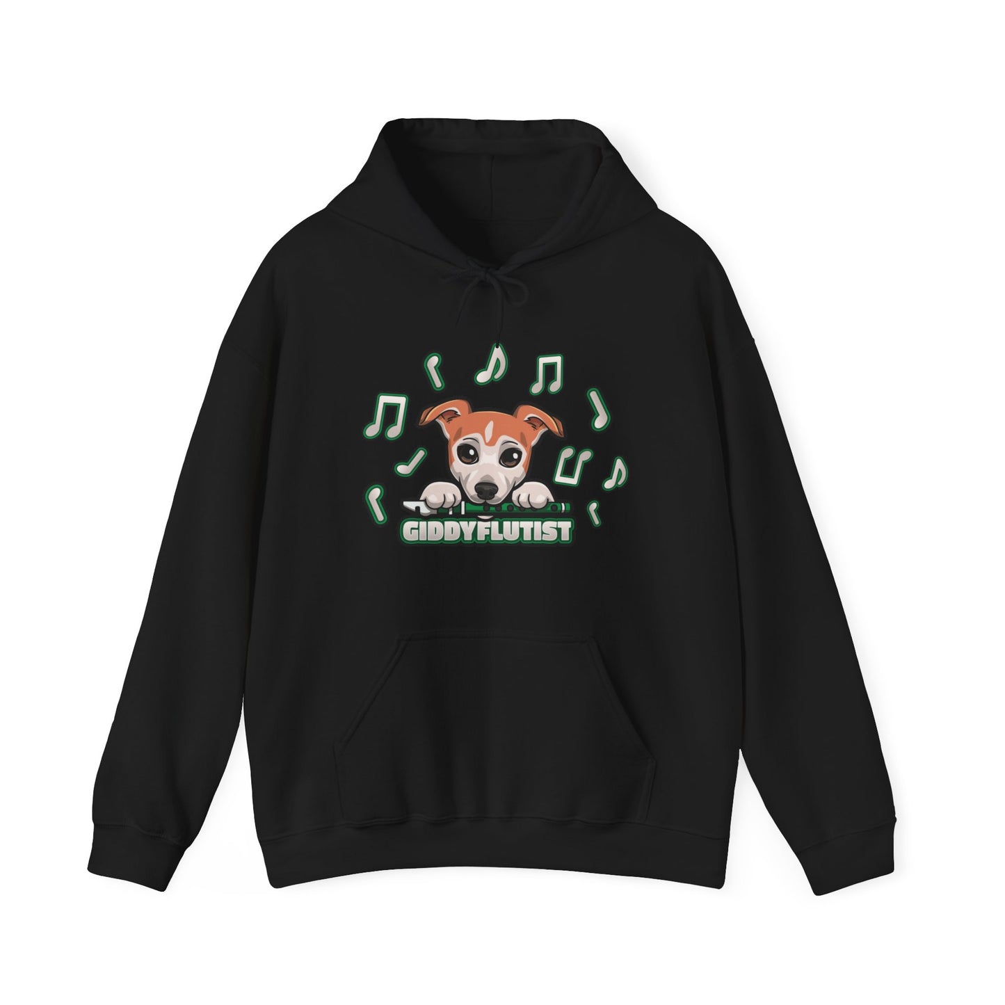 GiddyFlutist Notes Unisex Hoodie