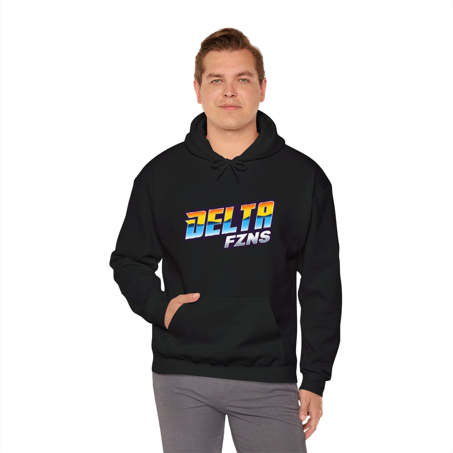 Delta FZNS Text Unisex Hoodie