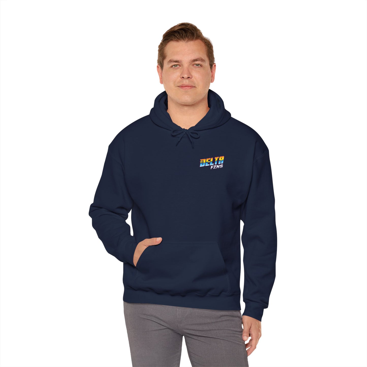 Delta FZNS Front & Back Unisex Hoodie