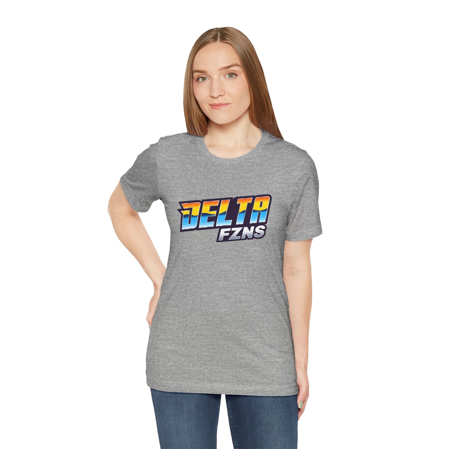 Delta FZNS Text Unisex T-shirt