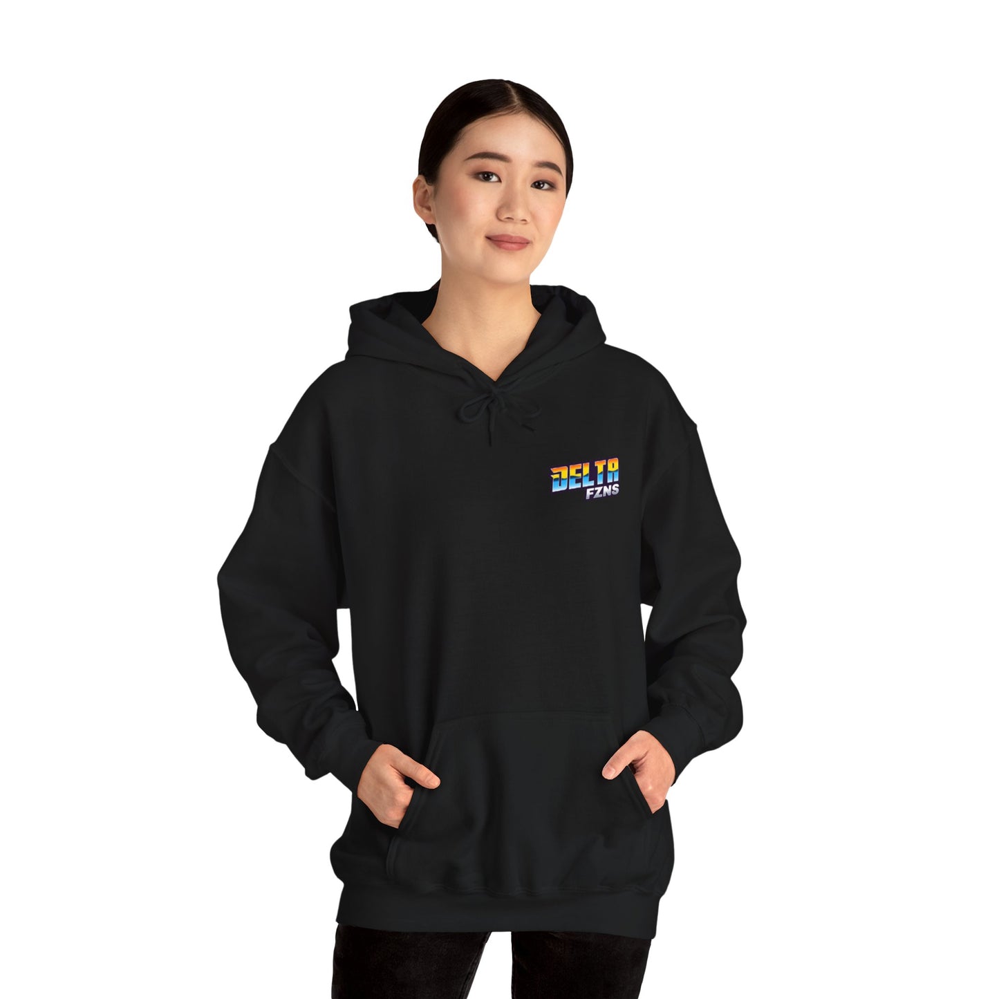 Delta FZNS Front & Back Unisex Hoodie