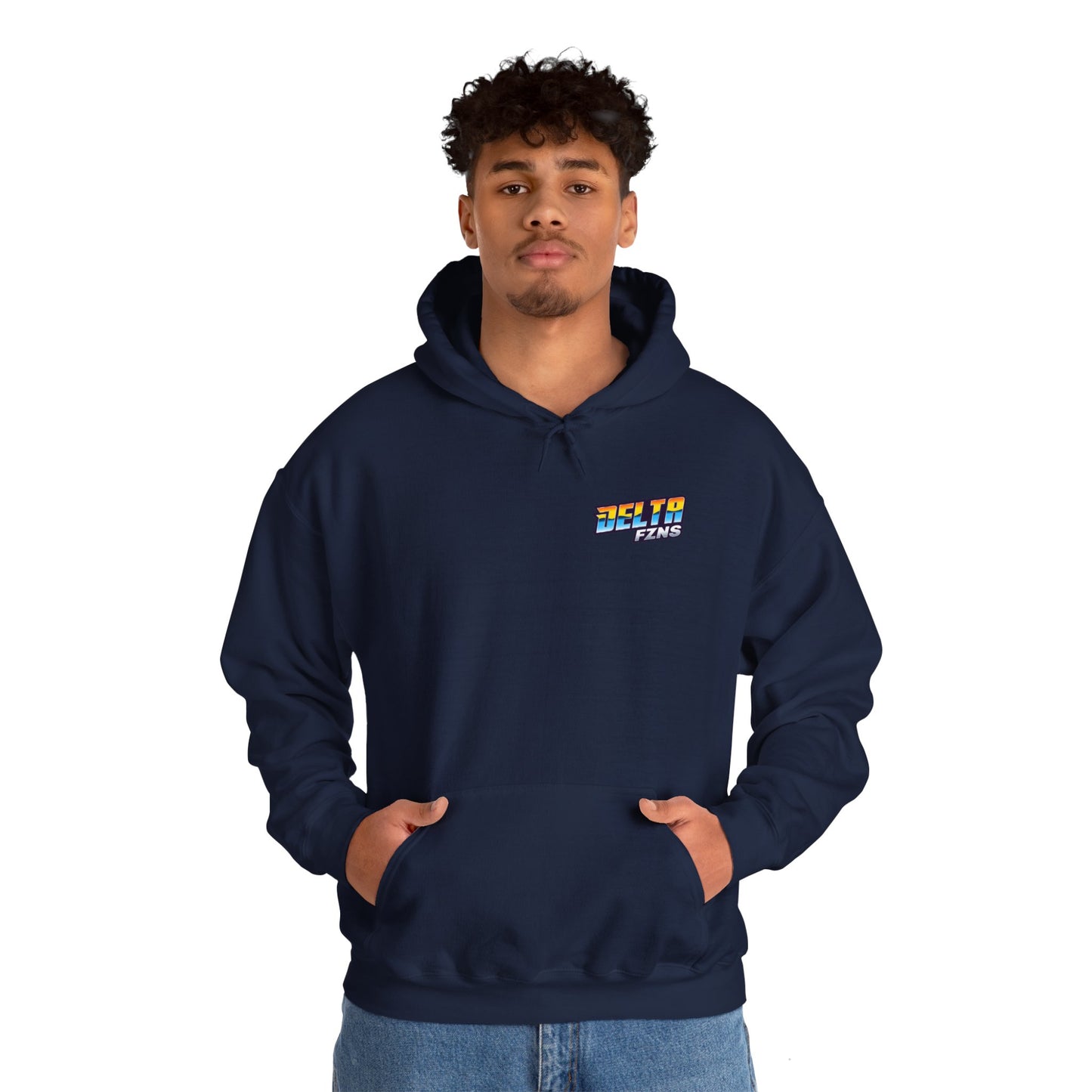 Delta FZNS Front & Back Unisex Hoodie