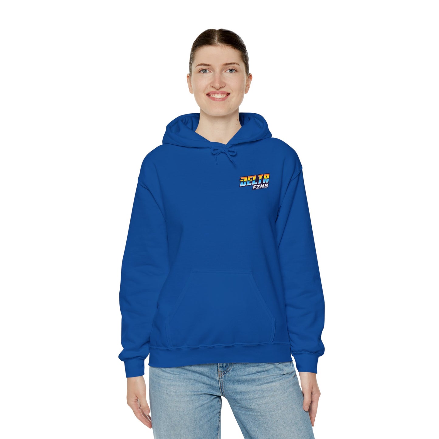 Delta FZNS Front & Back Unisex Hoodie