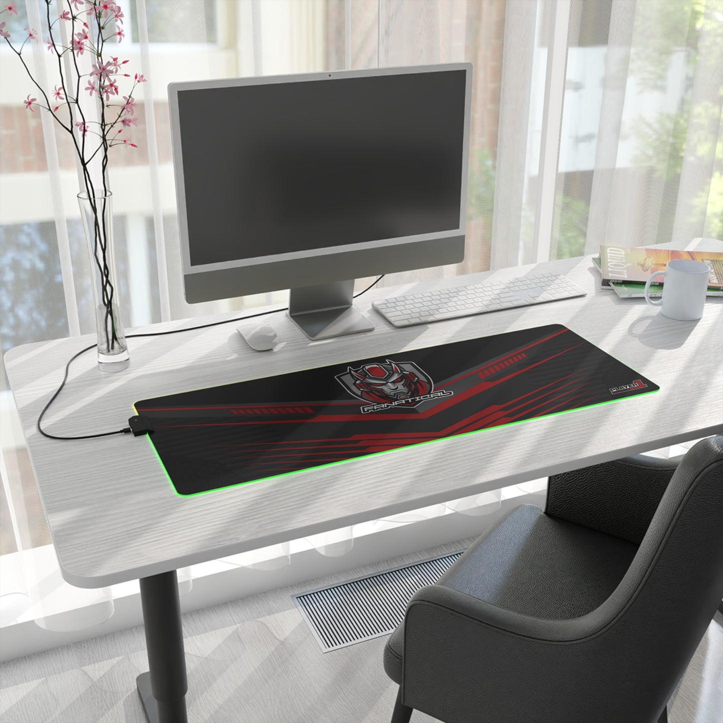 Fanatical Esports LED Gaming Mouse Pad