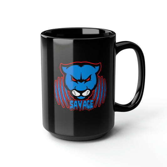 Savage Black Mug, 15oz