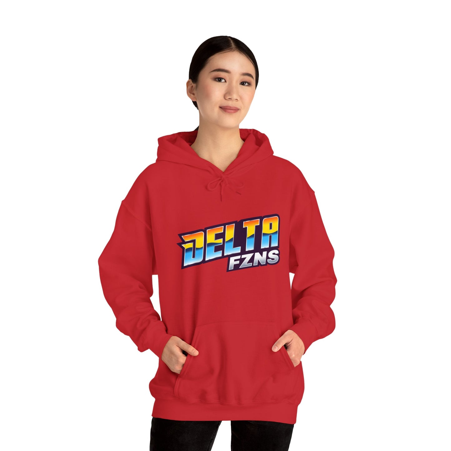 Delta FZNS Text Unisex Hoodie