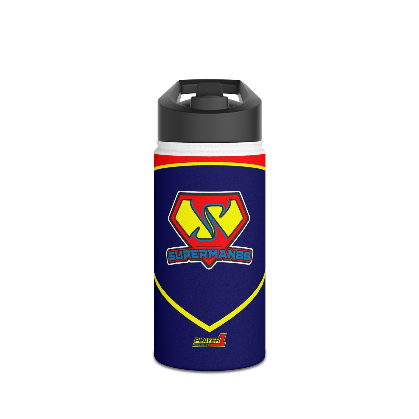 Superman85 Water Bottle, Standard Lid