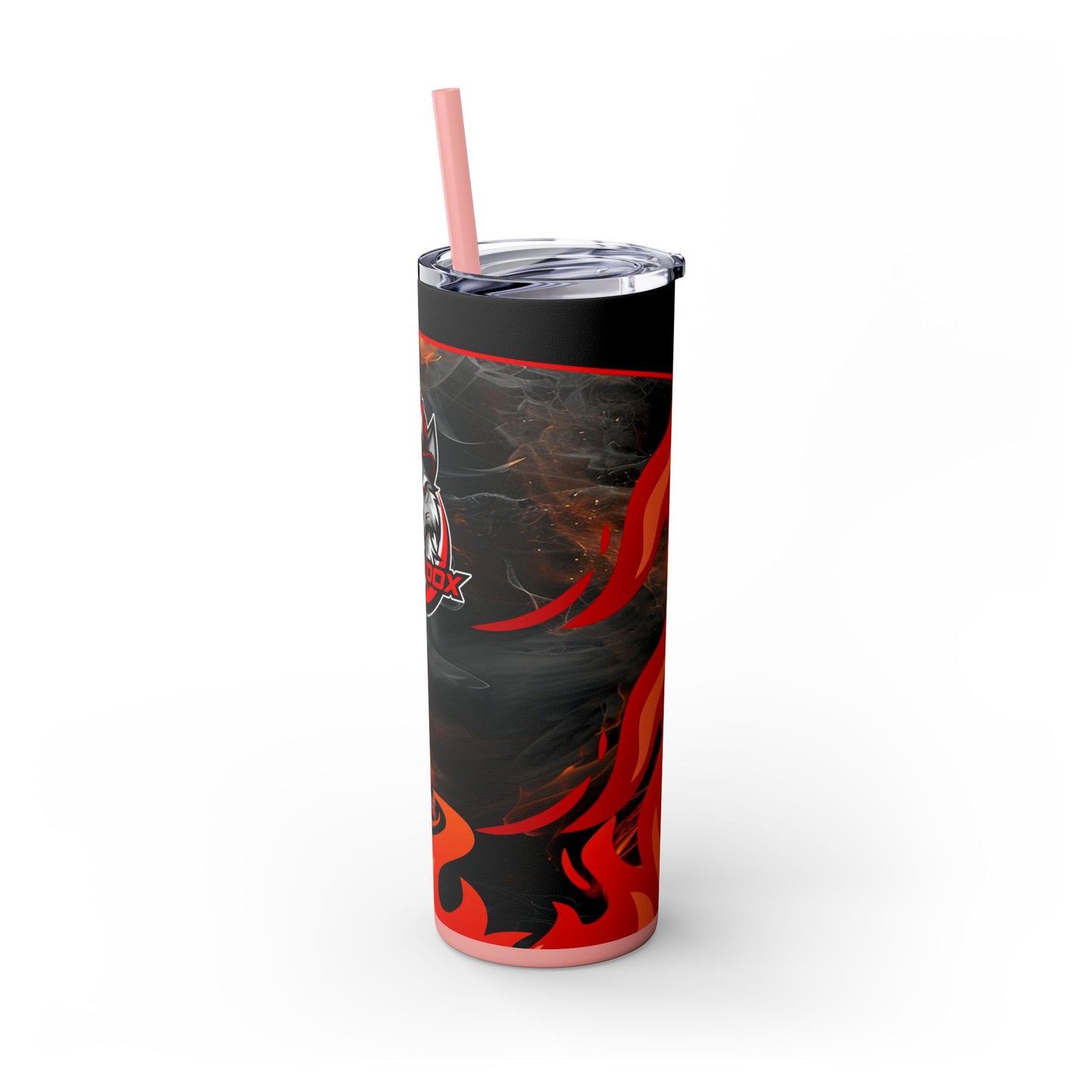 Paradox Skinny Tumbler with Straw, 20oz