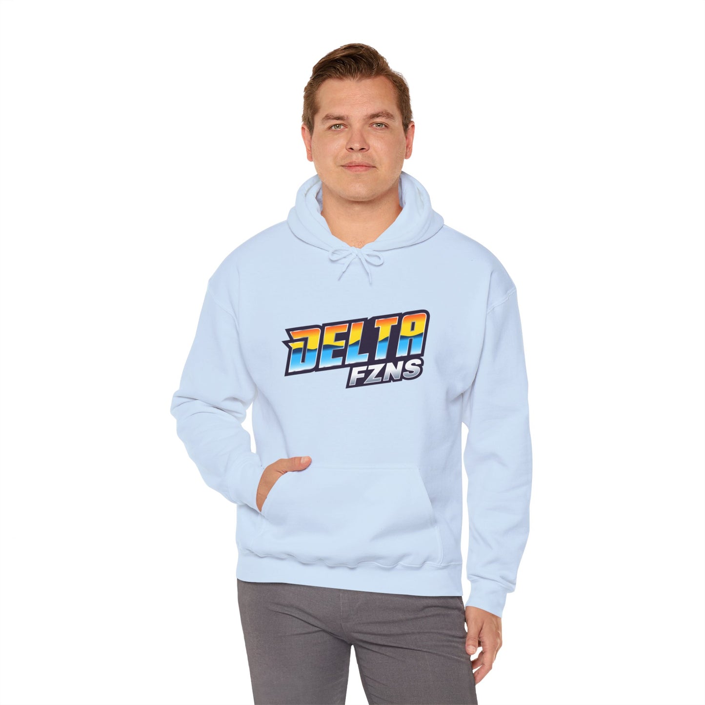 Delta FZNS Text Unisex Hoodie