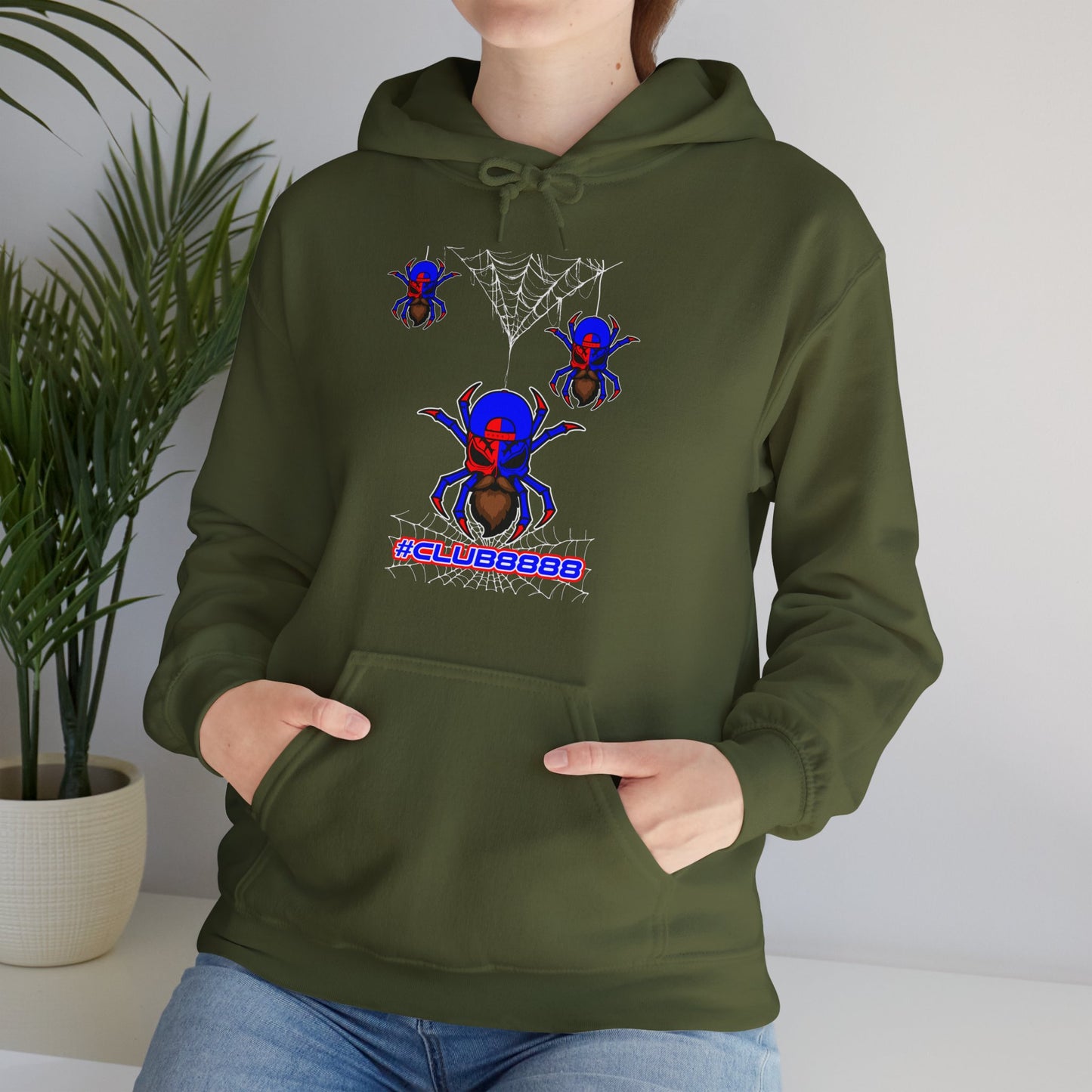 Spiderman8888 Clubb8888 Unisex Hoodie